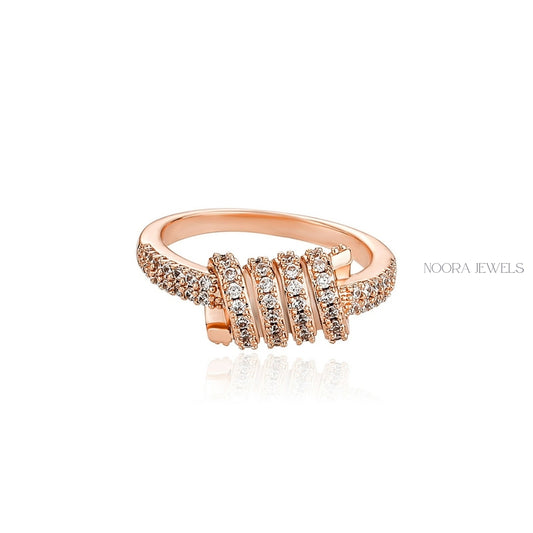 Elegant Stackable Diamond Ring